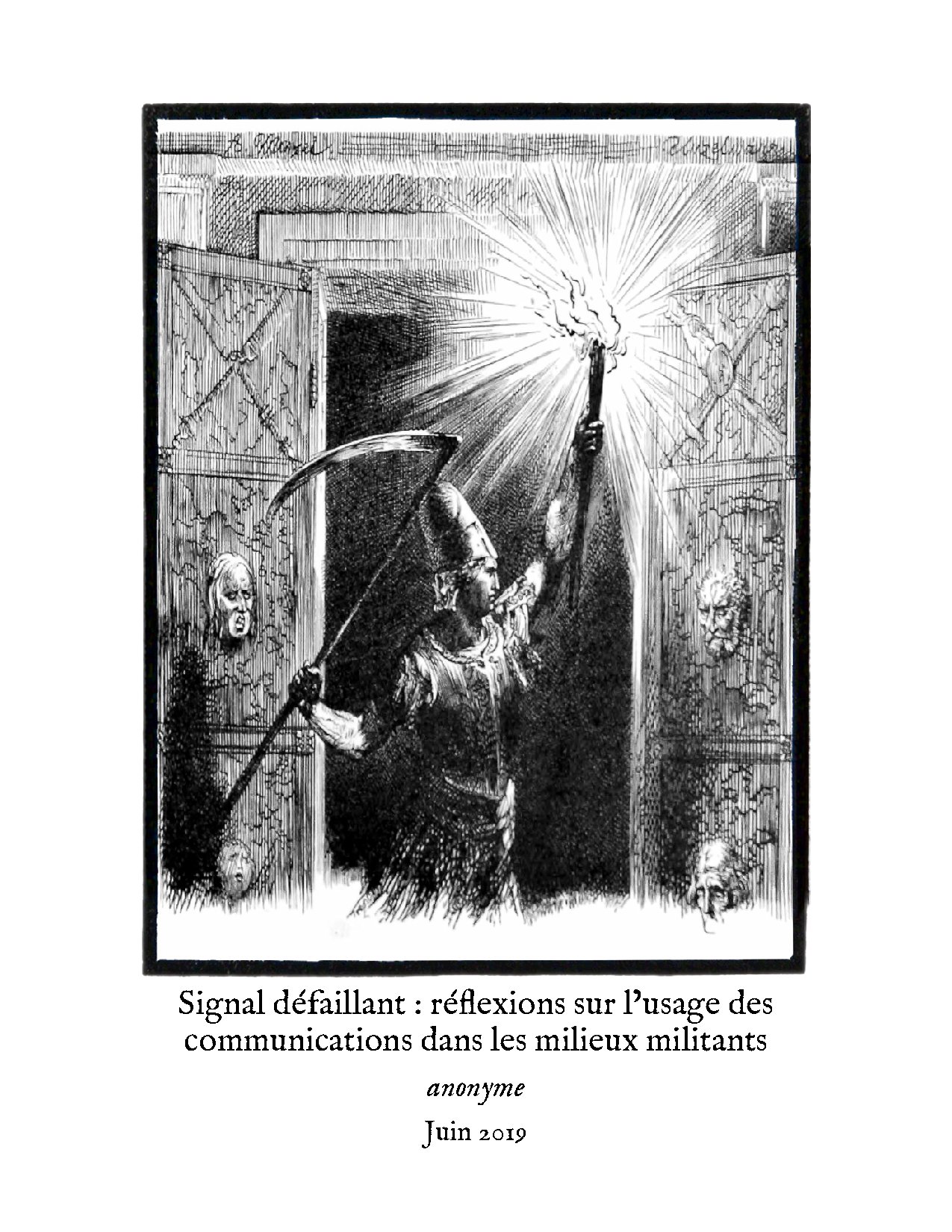 Première page — Signal Défaillant